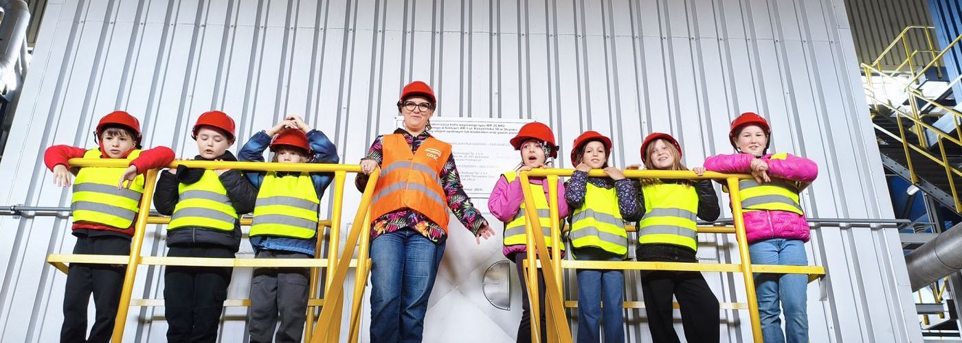 Wizyta klasy drugiej w zakładzie Engie