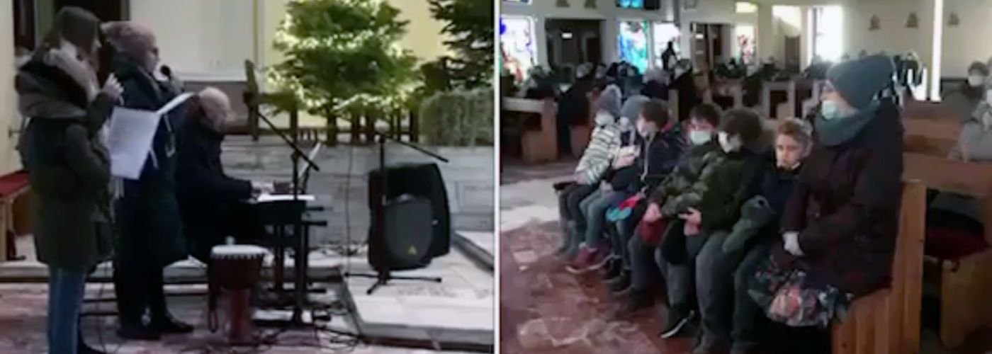 Kolędowanie z parafią